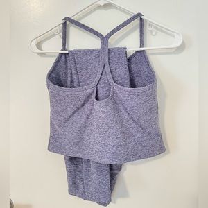 COPY - Beyond Yoga Heathered Blue Set